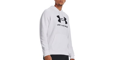 Mikina Under Armour Rival Fleece Biela | 1379758-100, 1