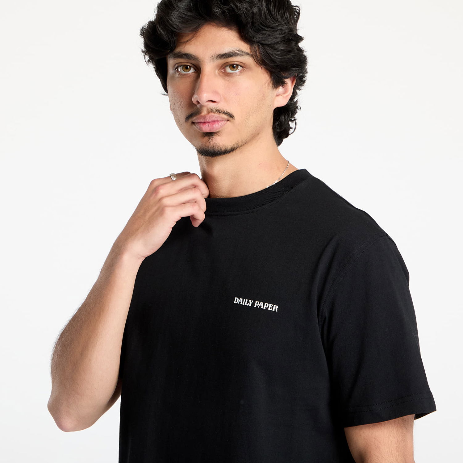 Tričko DAILY PAPER Daily Paper Wrapper T-Shirt Čierna | 2513094, 1