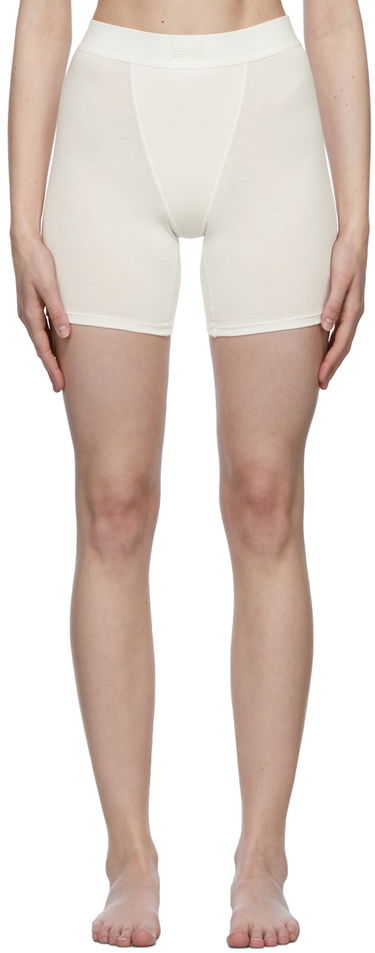 Nohavičky SKIMS SKIMS Modal Boyfriend Boy Shorts Biela | AP-BOX-0461, 0