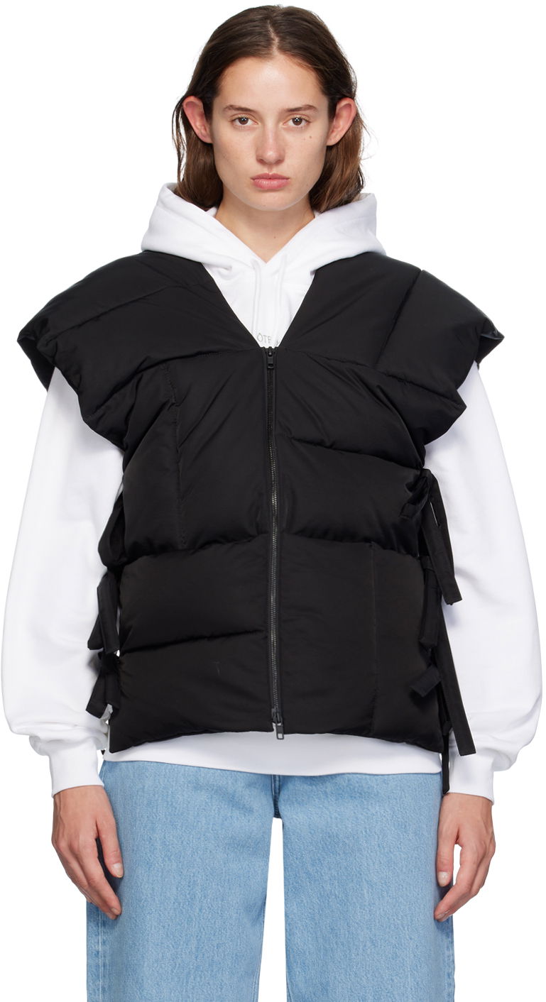 Prešívaná bunda KENZO Black Paris Sleeveless Puffer Jacket Čierna | FE62OU1269CE, 0