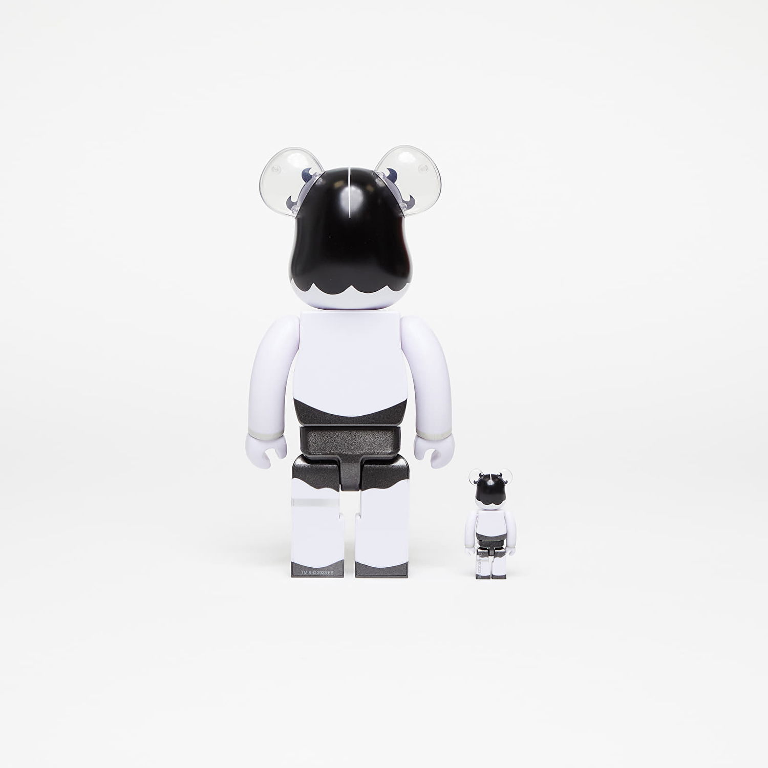 Zberateľské Medicom Toy BE@RBRICK Betty Boop™ Black & White 100% & 400% Set Biela | 4530956612218, 1