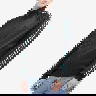 Bunda Drôle de Monsieur Taping Track Jacket Čierna | PERM-SJ007-PL135-BL, 2