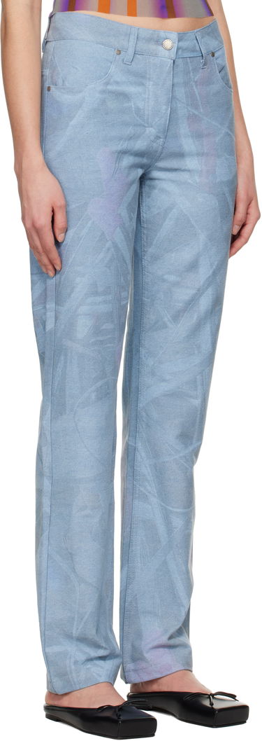 Džínsy Serapis Scrap Yard Fitted Jeans Modrá | SS25_DE_3F, 1