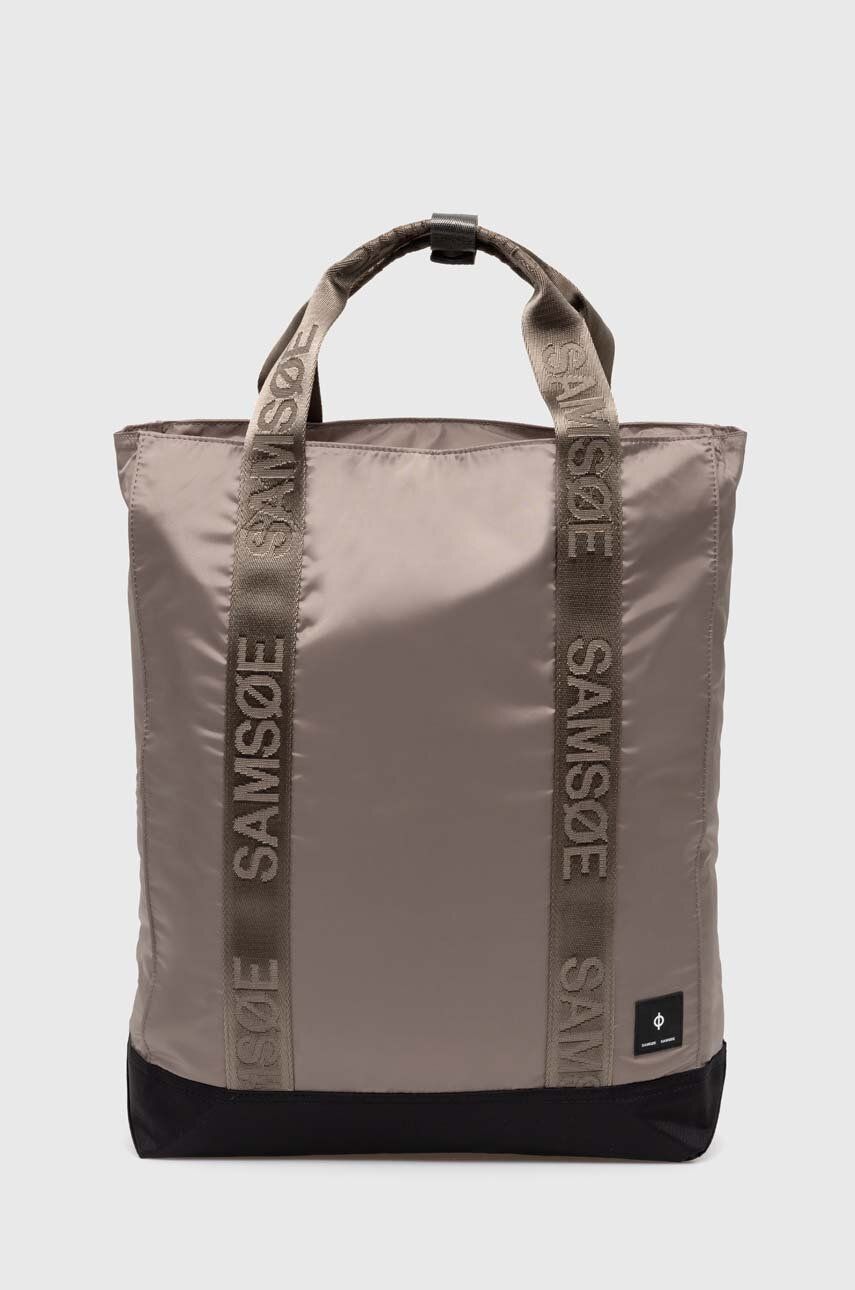 Tote bag Samsoe Samsoe Samsoe Samsoe Large Tote Bag Béžová | M23300018, 0