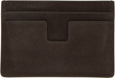 Peňaženka Tom Ford Tom Ford Classic Nubuck Card Holder Hnedá | Y0232-LCL449G, 2