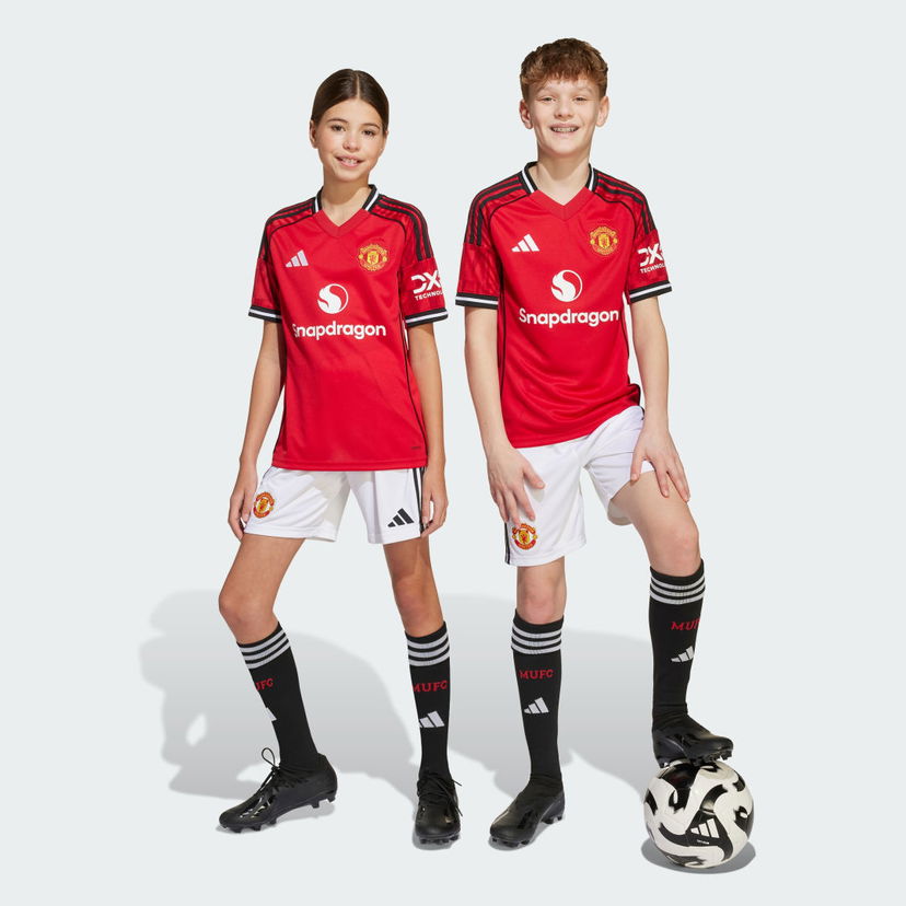 Šortky adidas Performance Manchester United 25/26 Home Shorts Červená | JP3017