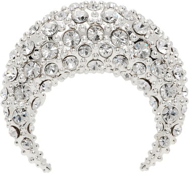 Spona Marine Serre Marine Serre Crystal Moon Stud Earring Metalická | UJW072A RMET0001, 0