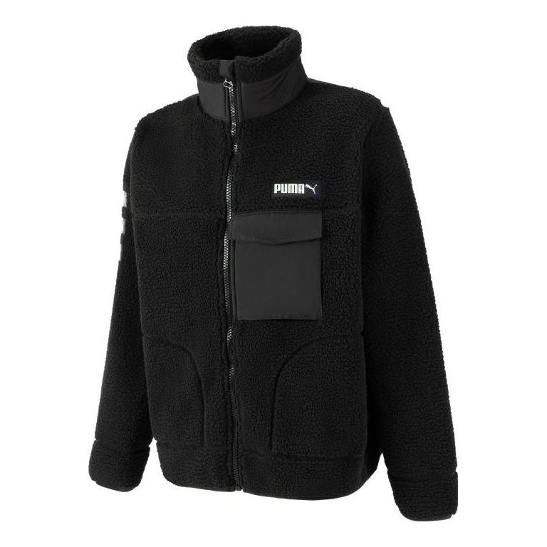 Bunda Puma Art Of Sherpa Zip Jacket Čierna | 539707-01