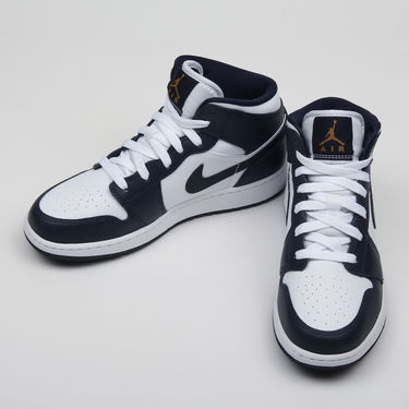 Tenisky a topánky Jordan Jordan 1 Mid GS Biela | 554725-174, 2