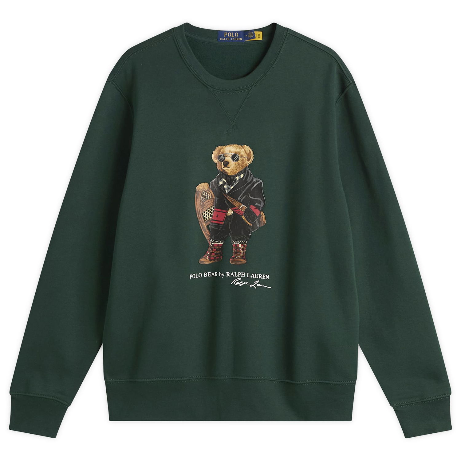 Mikina Polo by Ralph Lauren Holiday Bear Sweatshirt Zelené | 710981794001-GRN, 0