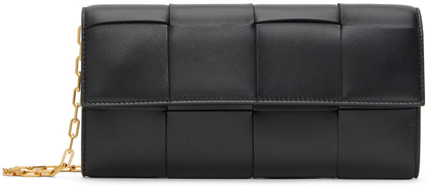 Taška cez rameno Bottega Veneta Cassette Bag Čierna | 742098 VCQC4, 0