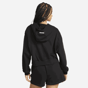 Mikina Nike Air Fleece Cropped Hoodie Čierna | DV8048-010, 2