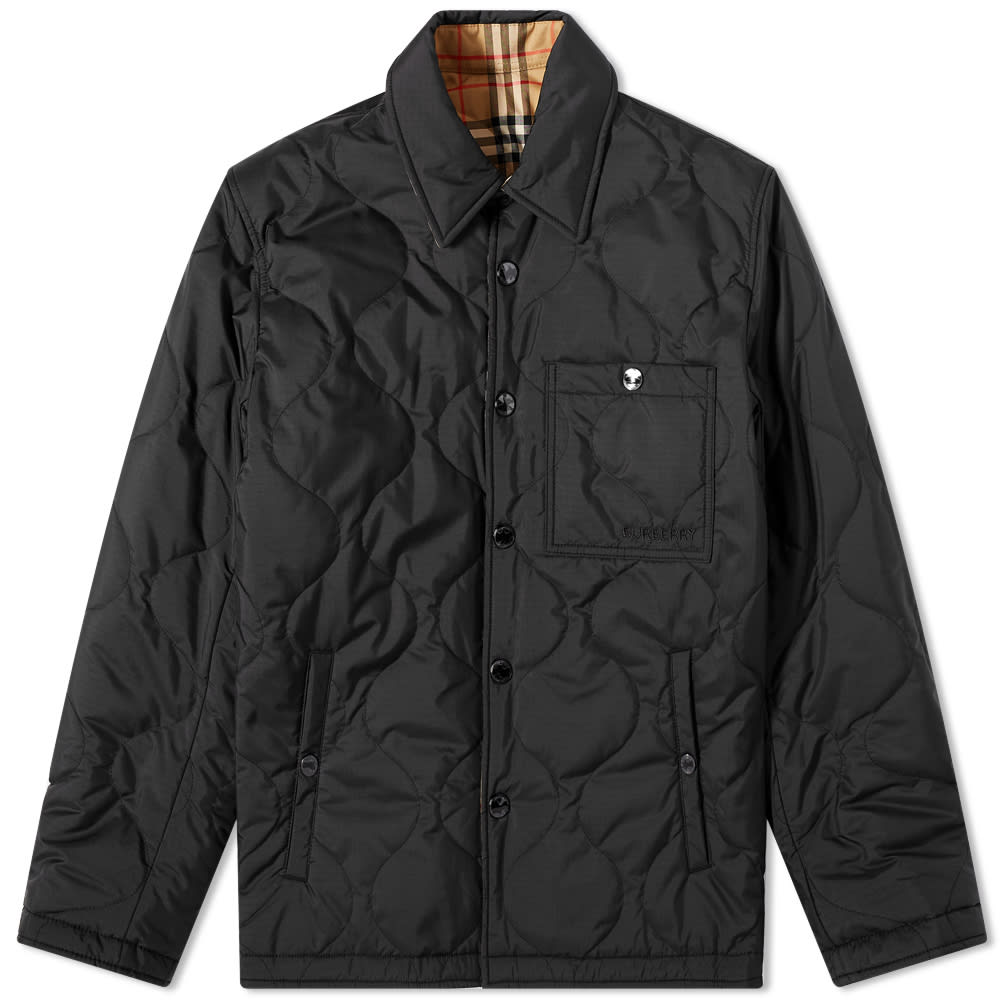 Bunda Burberry Francis Reversible Quilted Jacket Čierna | 8049139-A1189, 0