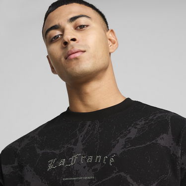 Tričko Puma HOOPS x LAFRANCE Chrome Marble T-Shirt Čierna | 630779_01, 4