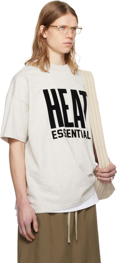 Tričko Fear of God ESSENTIALS NBA Heat Short Sleeve T-Shirt Béžová | 125AL244302F, 1