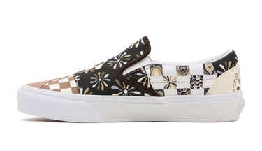 Tenisky a topánky Vans Divine Energy Classic Slip-on Patchwork Hnedá | VN0A7Q4NAS0, 0