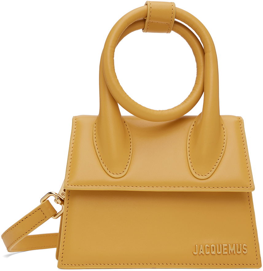 Taška cez rameno Jacquemus 'Le Chiquito Nœud' Bag Žltá | 213BA005-3060, 0