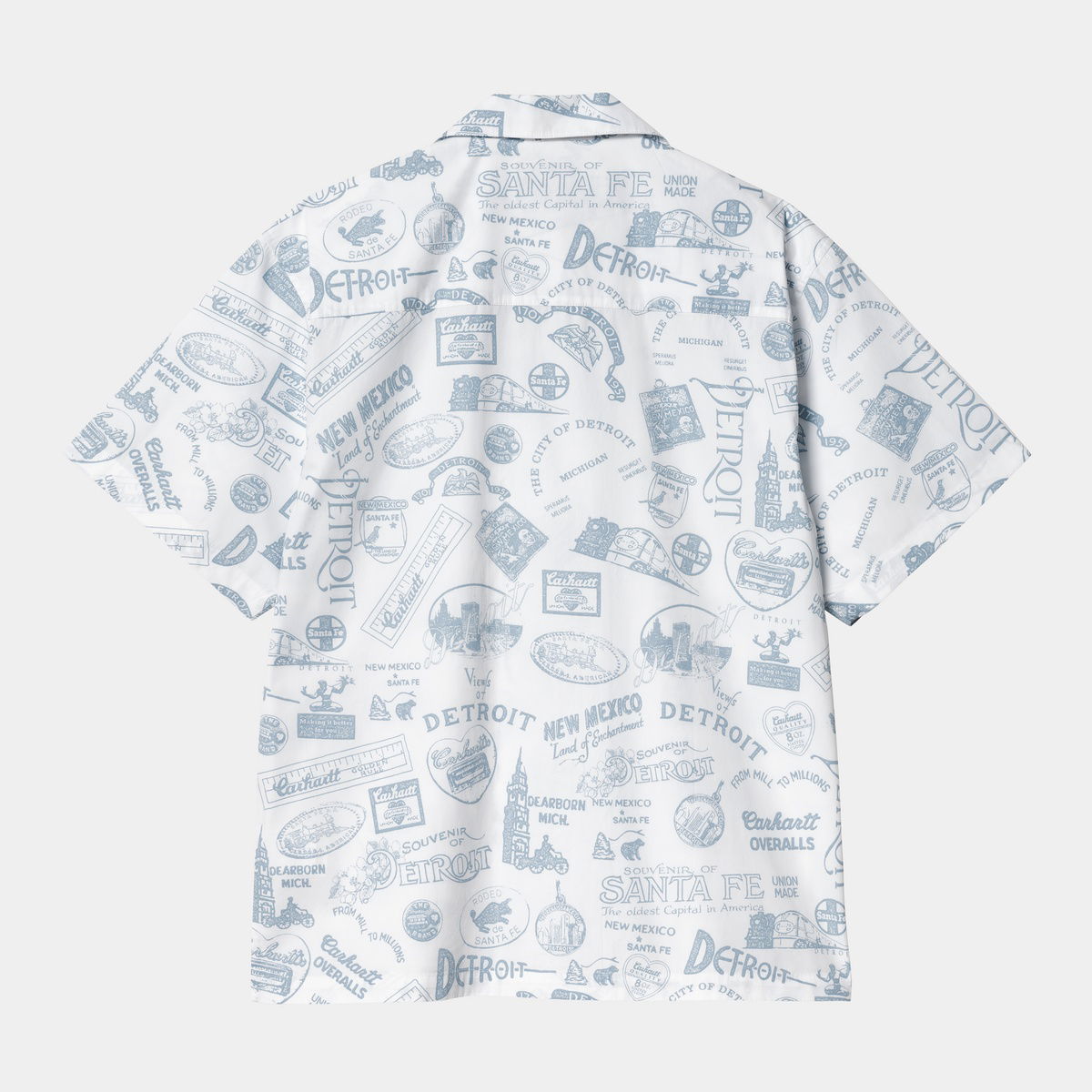 Košeľa Carhartt WIP Carhartt WIP S/S State Souvenir Shirt Biela | I034550_9, 1
