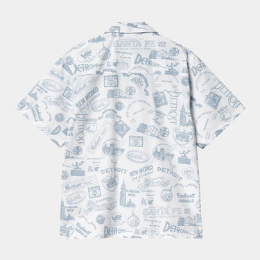 Košeľa Carhartt WIP Carhartt WIP S/S State Souvenir Shirt Biela | I034550_9, 1