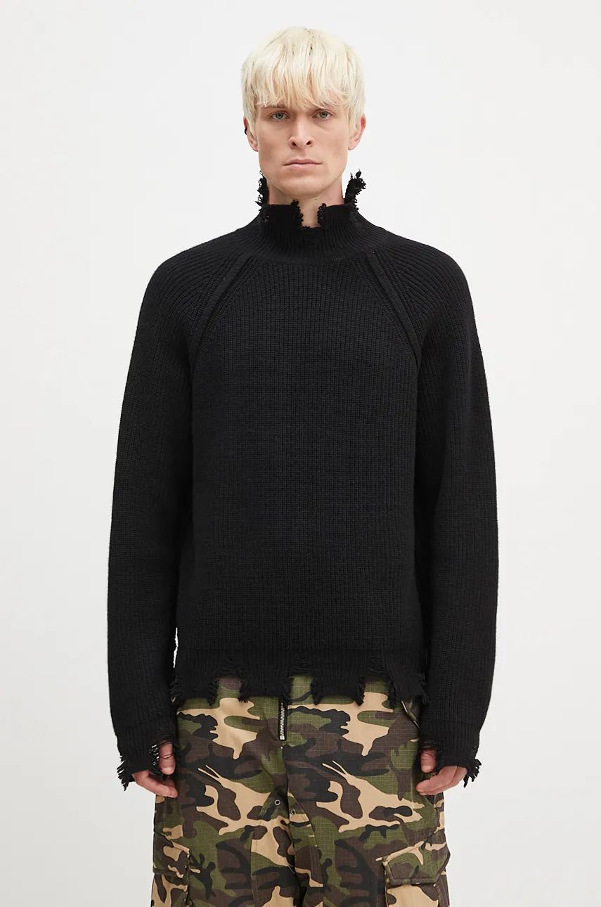 Sveter Andersson Bell Turtleneck Sweater Čierna | atb1157m, 0