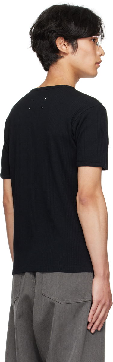 Tričko Maison Margiela Ribbed T-shirt Čierna | S67GC0041 S24430, 2