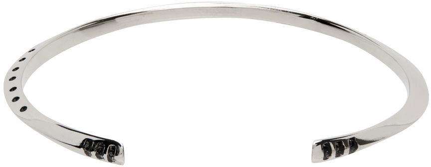 Náramok LEMAIRE Lemaire Twisted Stripes Bracelet Metalická | JW0024 LO036, 1