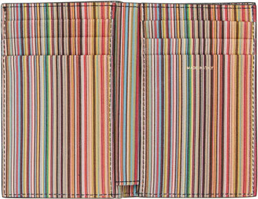 Peňaženka Paul Smith Paul Smith Signature Stripe Interior Credit Card Wallet Čierna | M1A-4774-CMULTI-79, 2