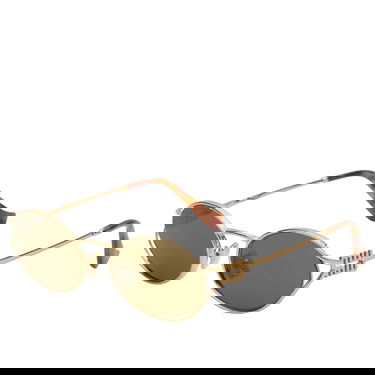 Slnečné okuliare Miu Miu Elongated Oval Sunglasses with Cutout Temples Metalická | 0MU-52YS-54-7OE01T, 0