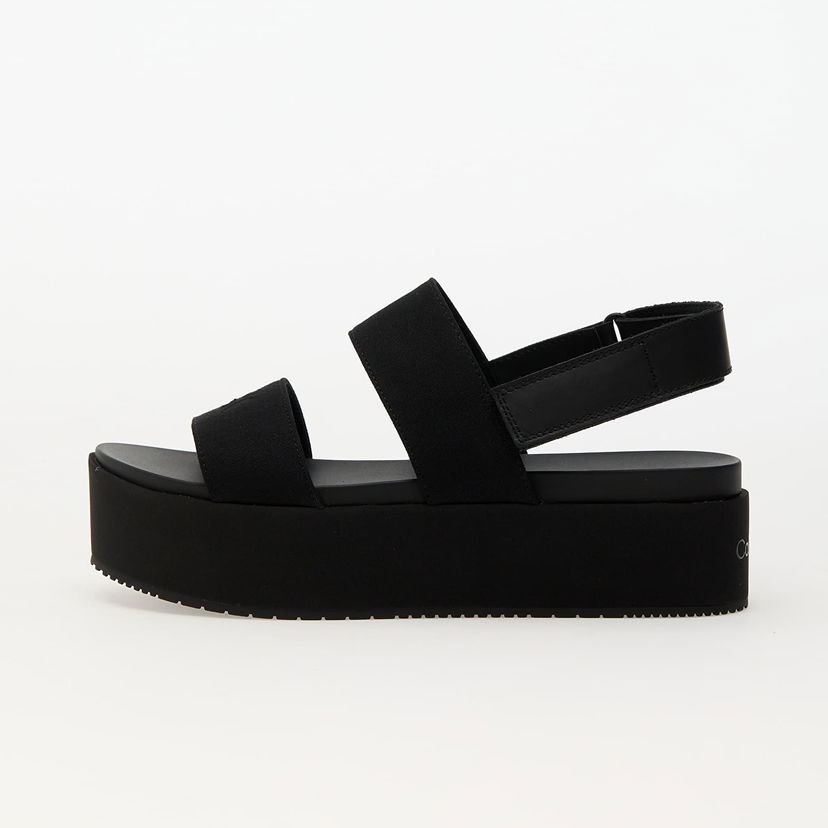 Tenisky a topánky CALVIN KLEIN Jeans Flatform Sandal Slin Black Čierna | YW0YW01788 0GJ