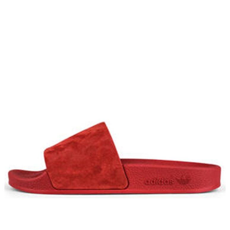 Tenisky a topánky adidas Originals adidas Adilette Suede Slide Červená | CM8412, 0