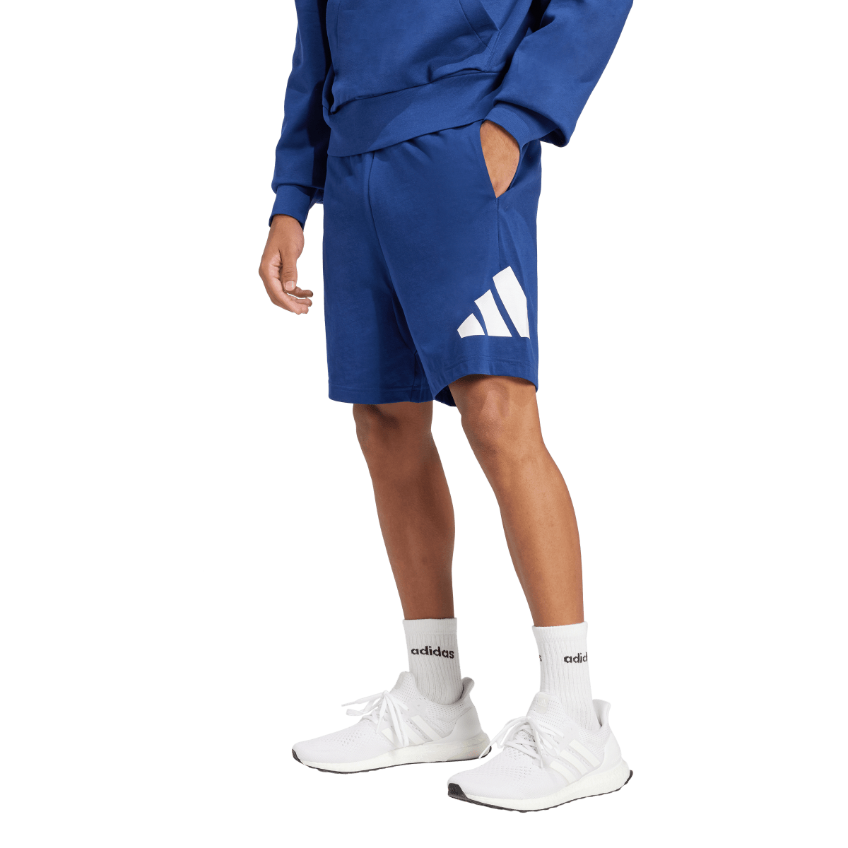 Šortky adidas Originals Essentials Logo Shorts Modrá | IS6910, 0