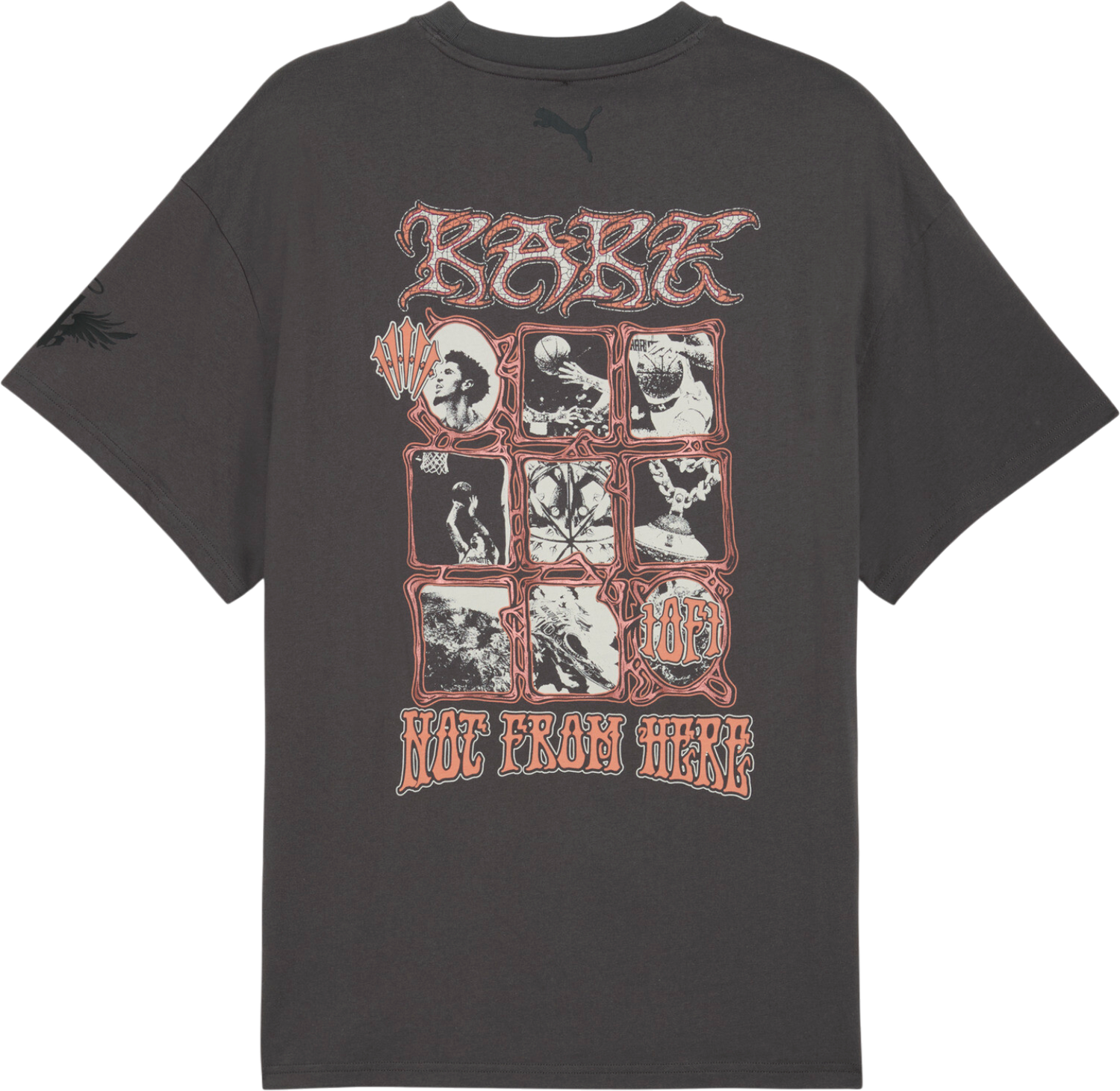 Tričko Puma Lamelo Supernova Ii Winged Babe Graphic T-Shirt Šedá | 632442-01, 1