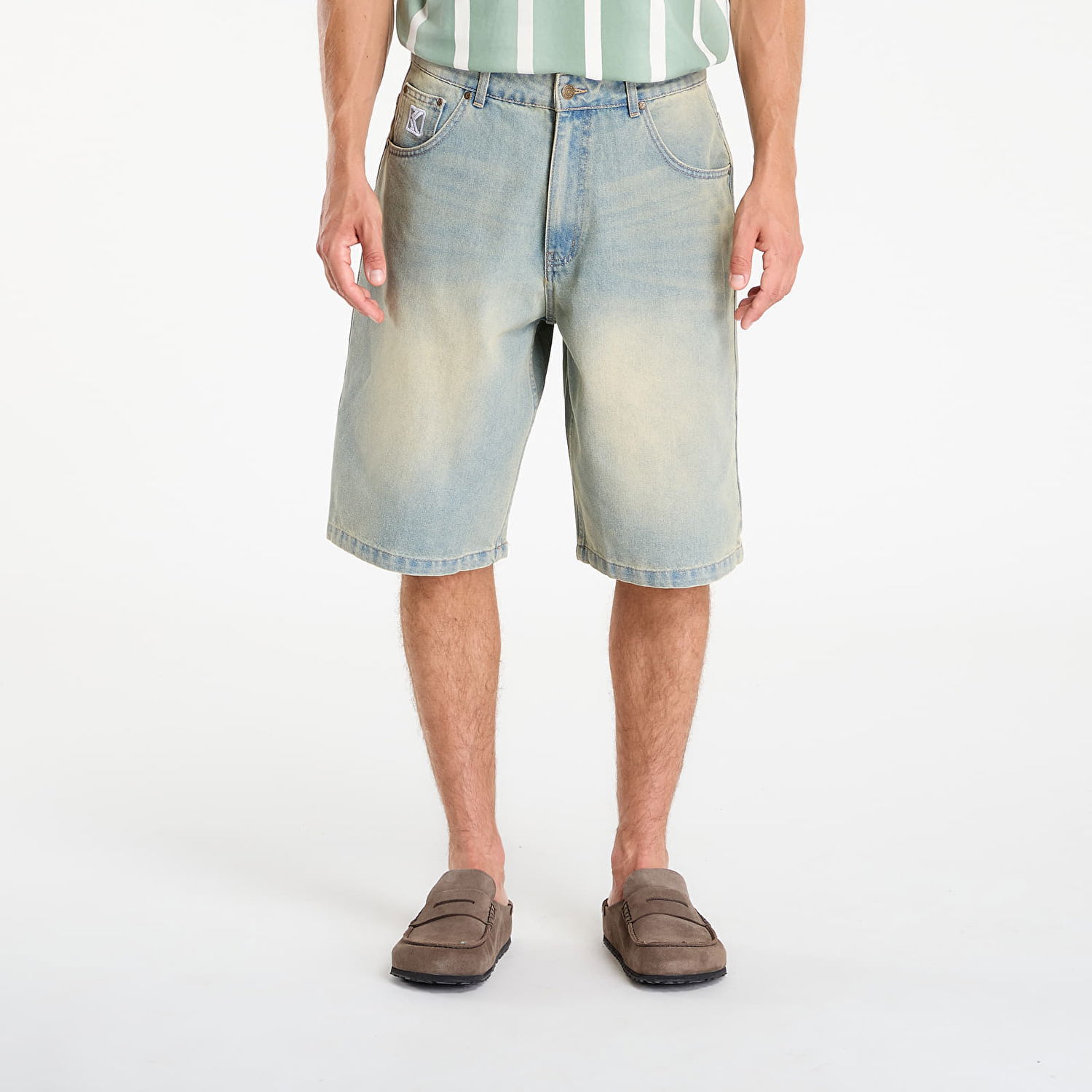 Šortky Karl Kani Shorts OG Denim Baggy Jorts Modrá | 60100001, 0