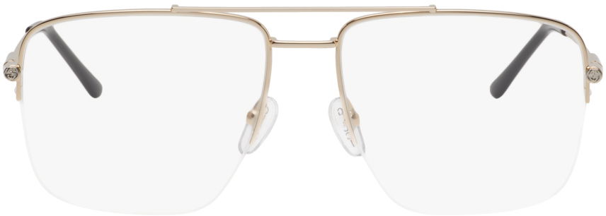 Slnečné okuliare Gucci Aviator Glasses Béžová | GG1415O-001, 0