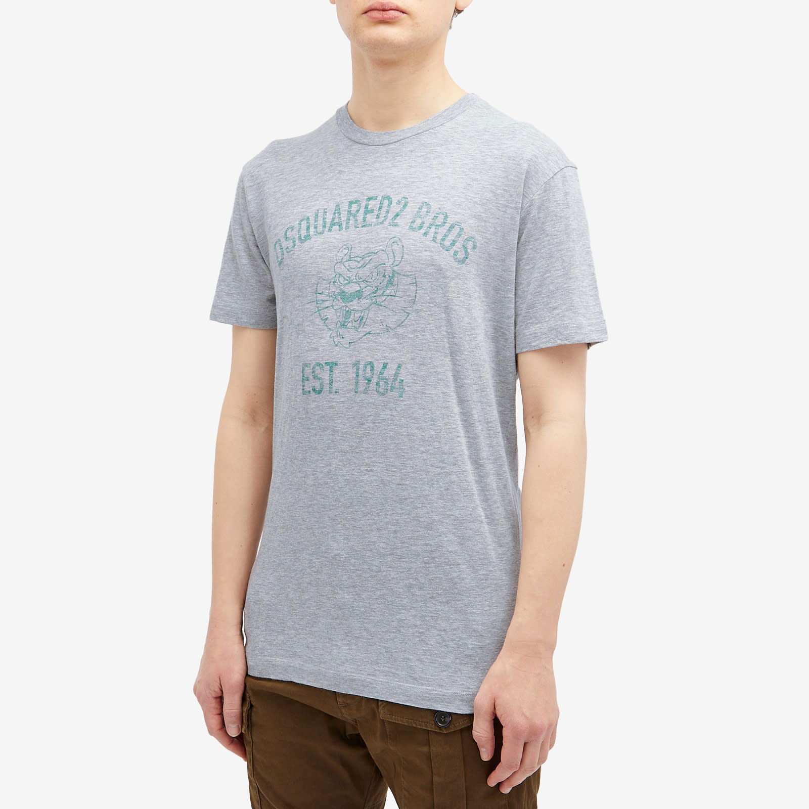 Cool Fit Graphic T-Shirt in Grey