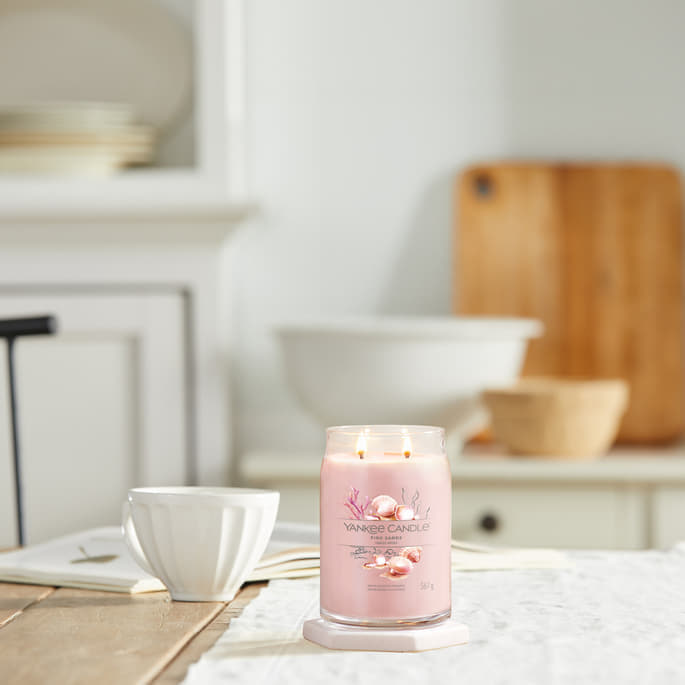 Sviečka Yankee Candle Large Jar Candle Pink Sands 2 Wicks Ružová | 40371, 1