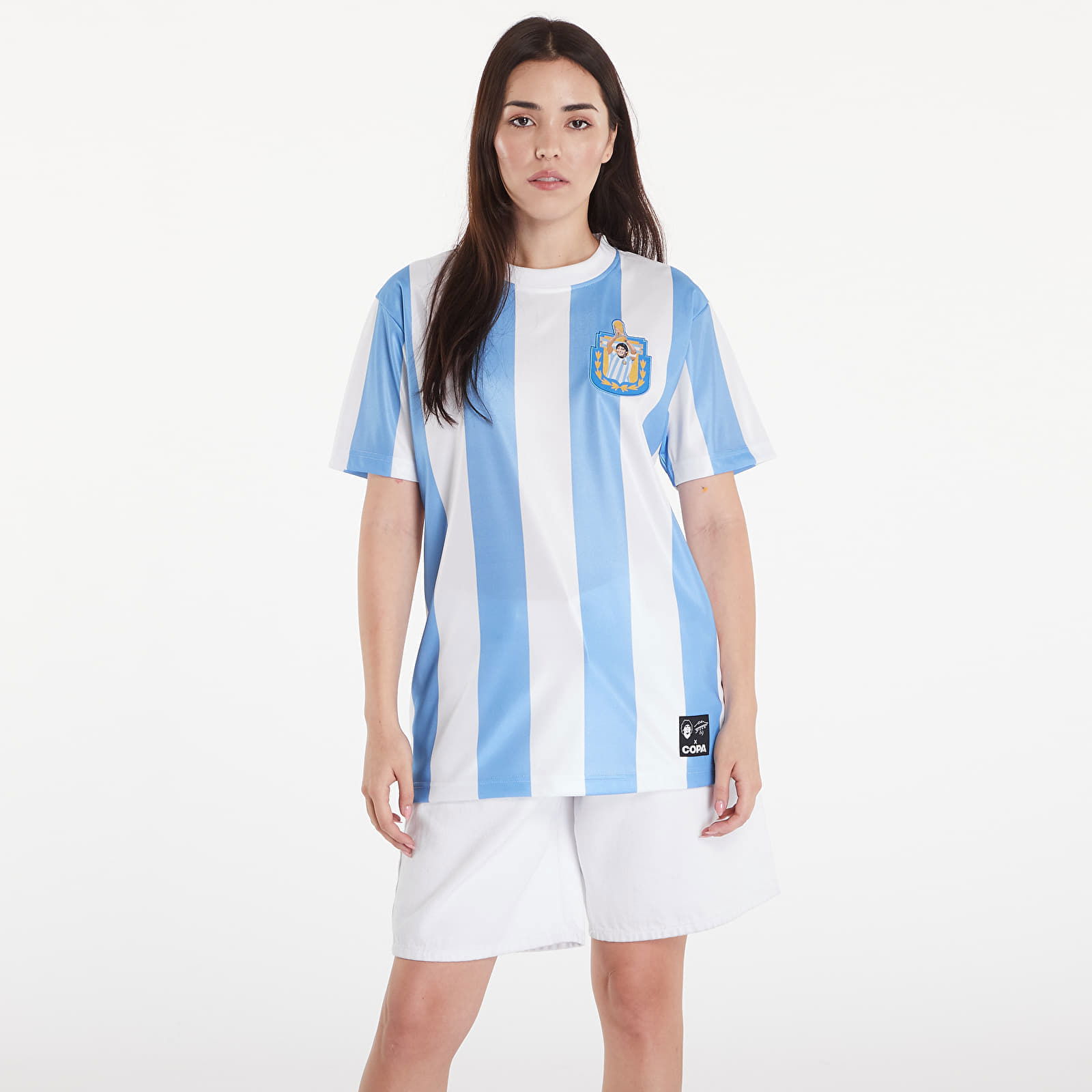 Maradona Argentina 1986 Retro Football Shirt