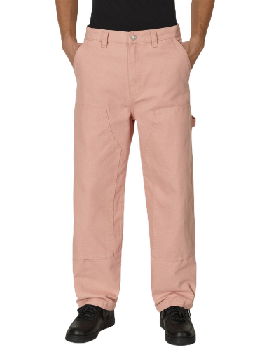Nohavice Stüssy Canvas Work Pants Ružová | 116496 SALM