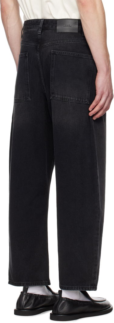 Džínsy Studio Nicholson Studio Nicholson Land Jeans Čierna | LAND SNM - 1111, 2
