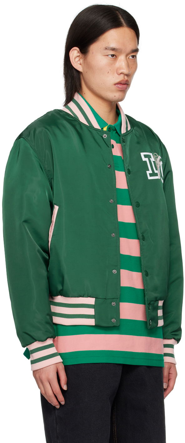 Bomber bunda BBC IceCream ICECREAM 'IC' Classic Bomber Jacket Zelené | IC24201, 1