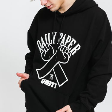 Mikina DAILY PAPER Milo Hoodie Čierna | 2211095, 1