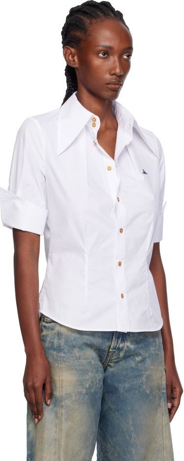 Košeľa Vivienne Westwood Vivienne Westwood Short Sleeve Violin Shirt Čierna | 15010066-W009Q-, 4