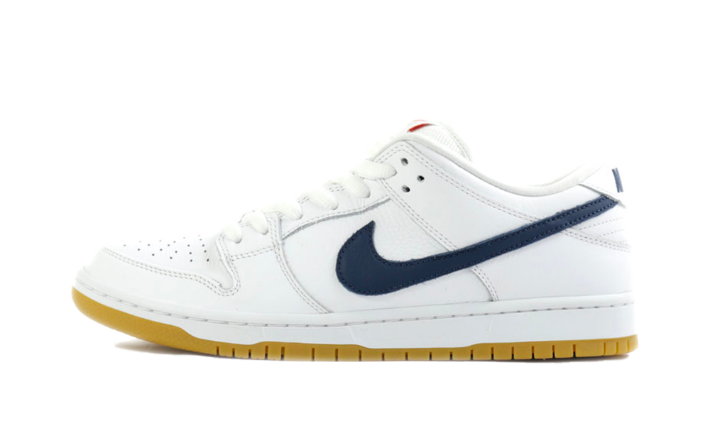 Tenisky a topánky Nike SB Dunk Low Pro ISO SB "Orange Label - White Navy" Biela | CZ2249-100, 0