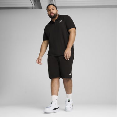 Polo tričko Puma Essentials Logo Pique Polo Čierna | 682552_01, 2