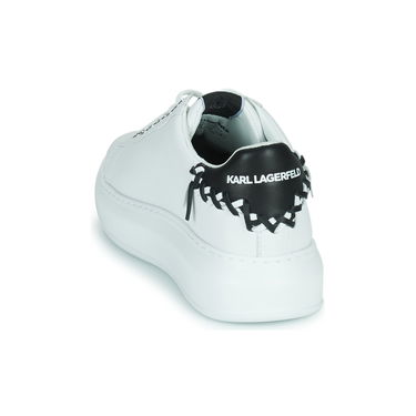 Tenisky a topánky KARL LAGERFELD KAPRI Whipstitch Lo Lace Biela | KL62572-010, 4