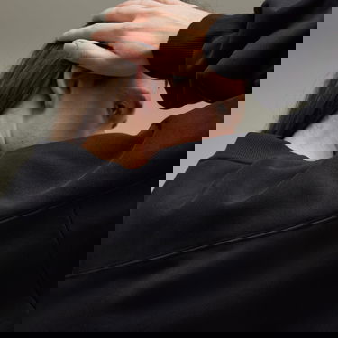 Mikina Y-3 Graphic Logo French Terry Crew Čierna | IQ2130, 6