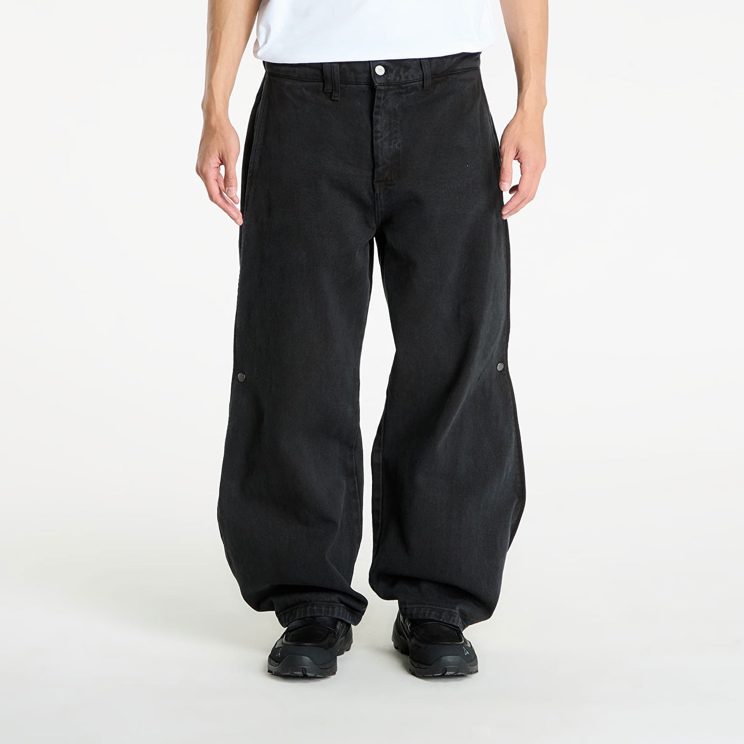 Cargo nohavice A-COLD-WALL* A-COLD-WALL* Augment Pants Čierna | ACWMB340A Black, 0