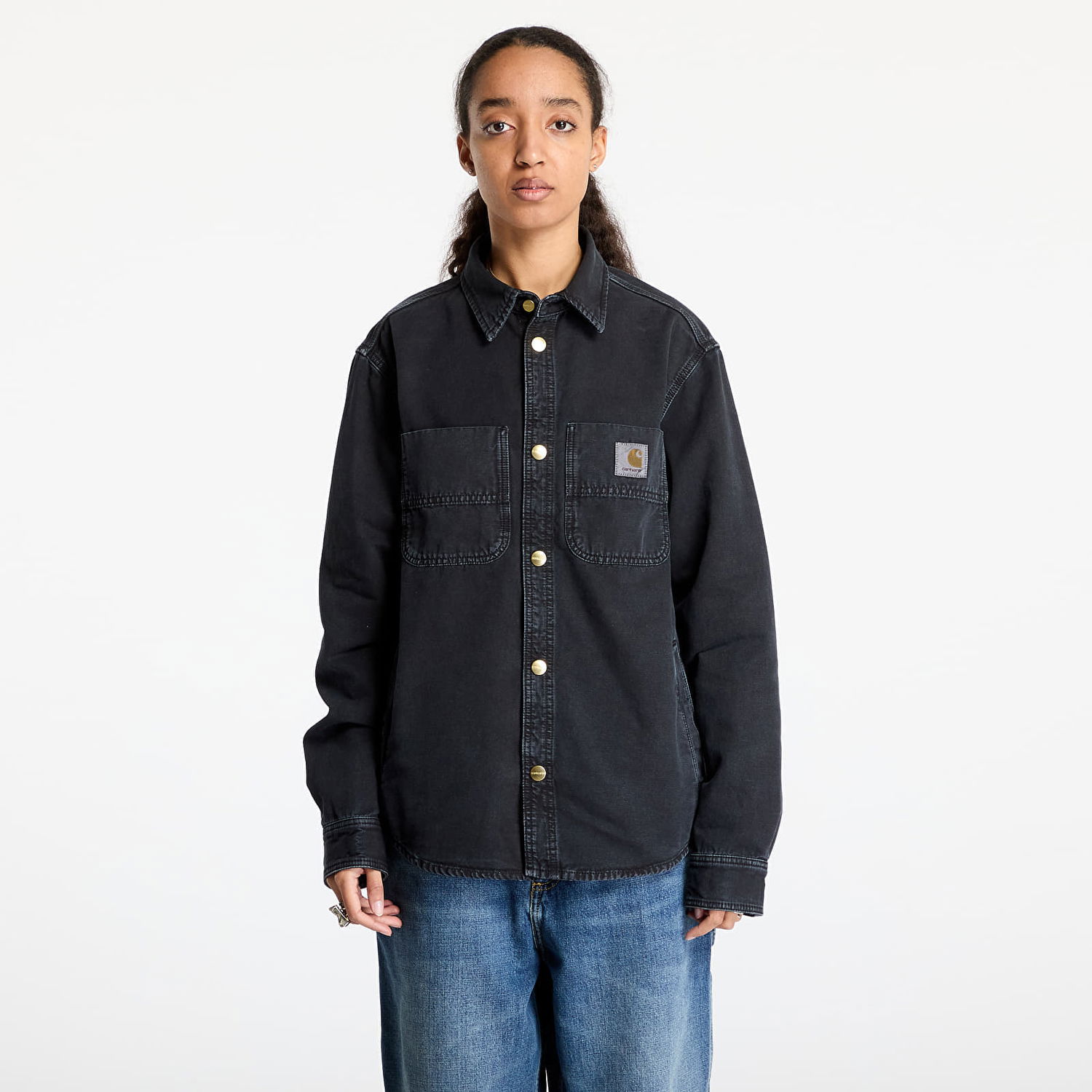 Košeľa Carhartt WIP Conro Shirt Jacket Čierna | I033767.894J, 0