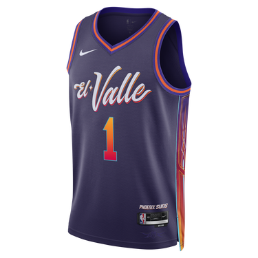 Dres Nike Dri-FIT NBA Swingman Devin Booker Phoenix Suns City Edition 2023/24 Jersey Fialová | DX8516-537, 1