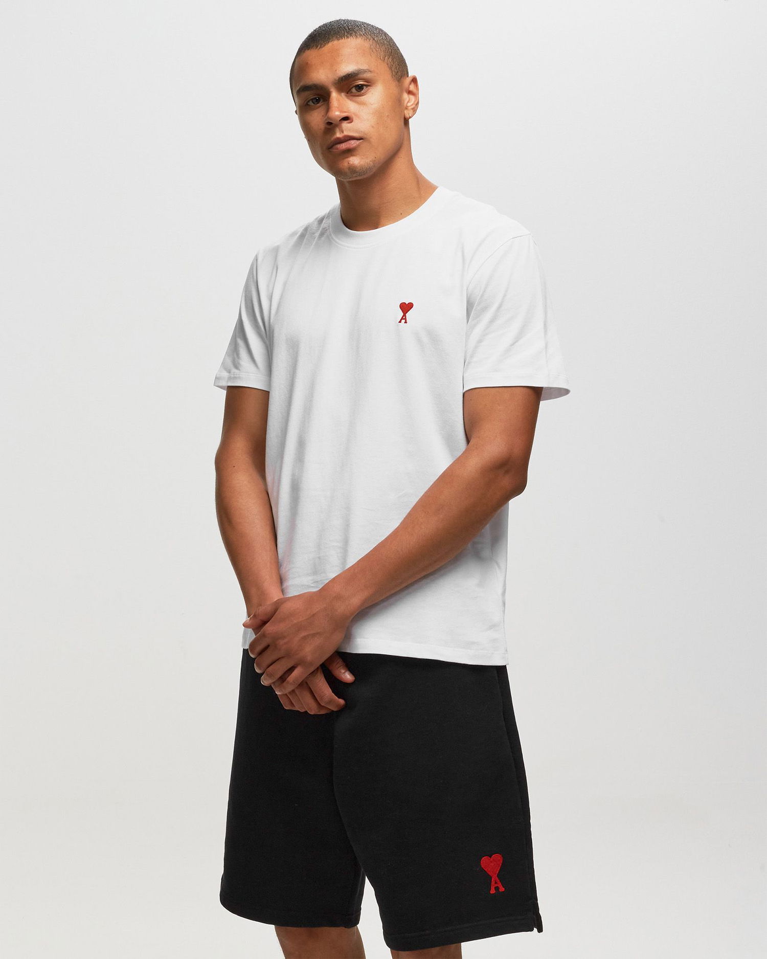 Tričko AMI T-Shirt Biela | BFUTS001 724 100, 1
